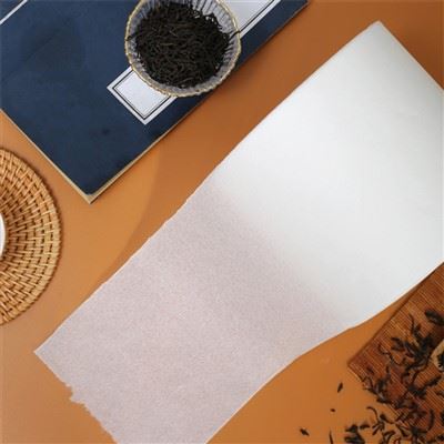 16.5 Gsm Heatseal Filter Paper għal Ċirkolari Tea Bag